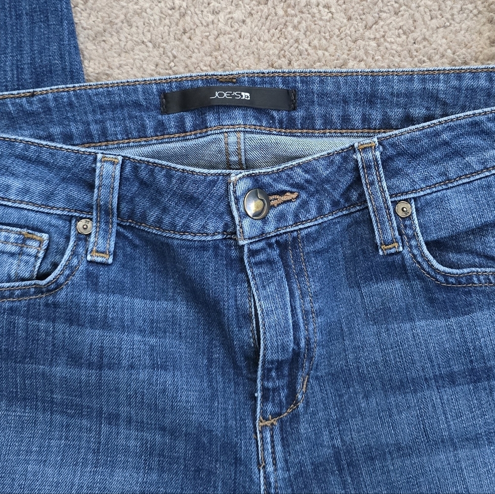 Joe's Jeans Women's Skinny Sz 30 Blue Denim Stretch - Picture 2 of 8